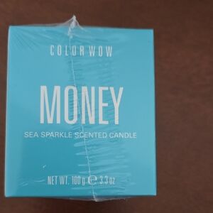 COLORWOW Money Sea Sparkle Scented Candle - Turquoise